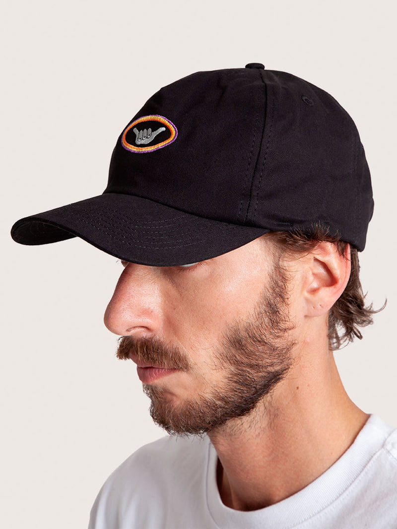 Boné Aba Curva Preto Hang Loose Thunder