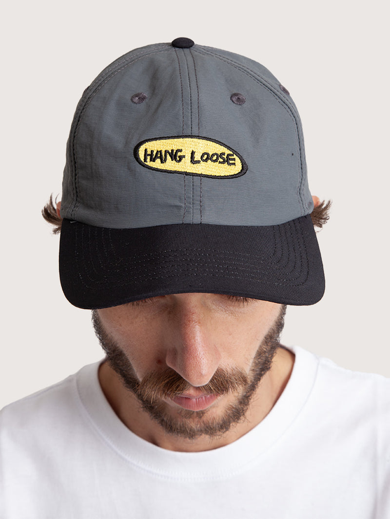 Boné Aba Curva Cinza Hang Loose Bizz