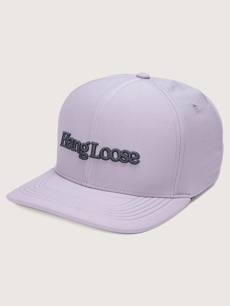 Boné Importado Aba Curva Hang Loose Typo Cinza