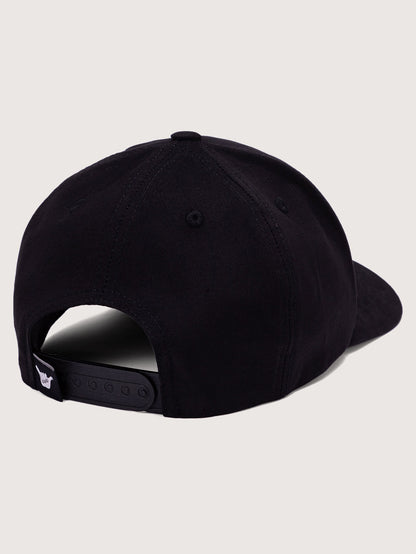 Boné Hang Loose Bold Juvenil Preto Aba Curva