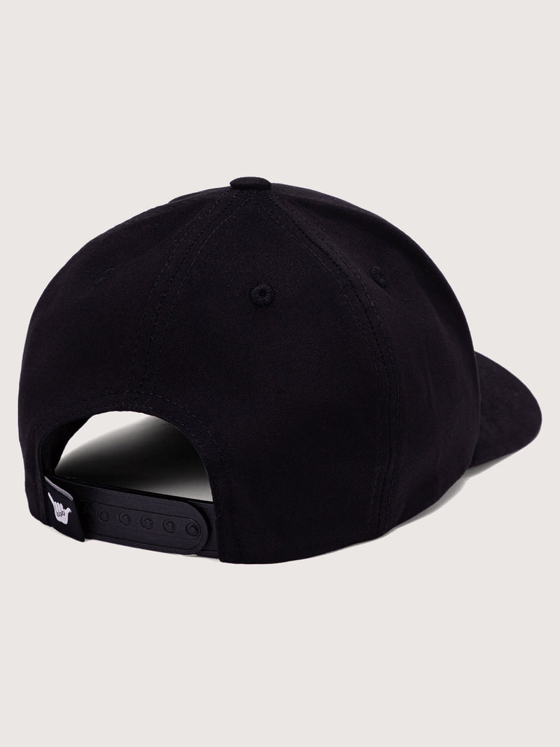 Boné Hang Loose Bold Juvenil Preto Aba Curva