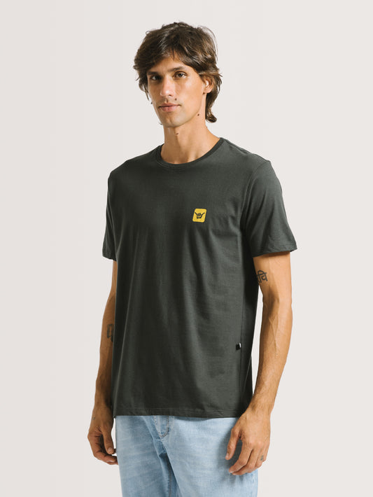 Camiseta Hang Loose Minilogo Chumbo