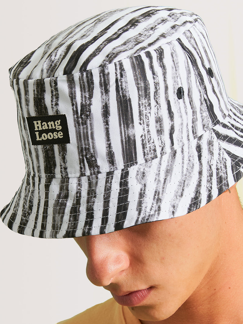 Chapéu Bucket Hang Loose Anime Preto