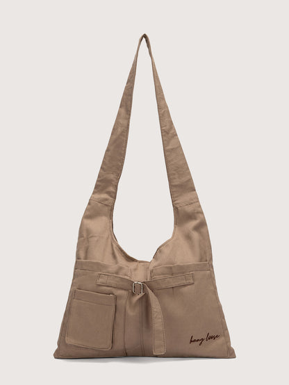 Bolsa Transversal Caqui Hang Loose Pockets