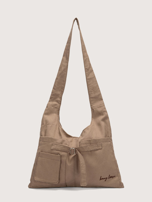 Bolsa Transversal Caqui Hang Loose Pockets