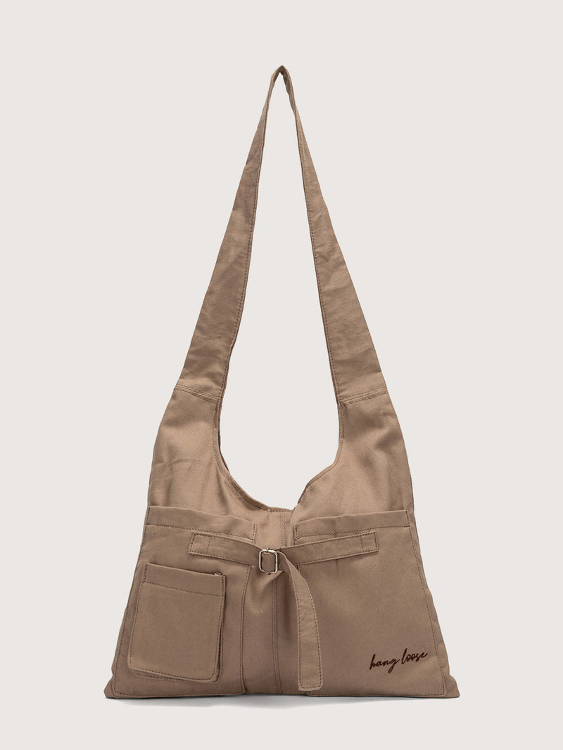 Bolsa Transversal Caqui Hang Loose Pockets