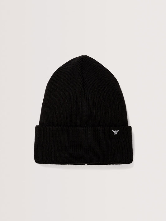 Gorro Preto Hang Loose Clean