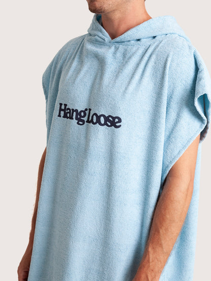 Poncho Azul Hang Loose Lanai