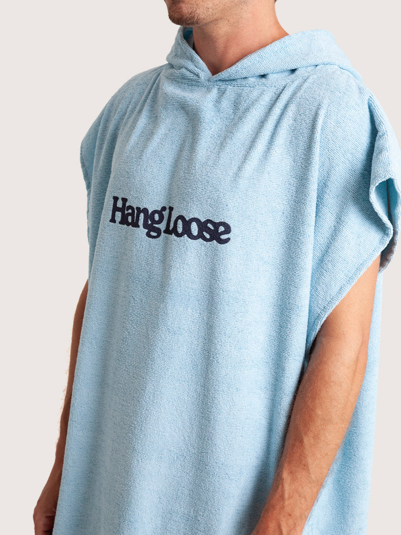 Poncho Azul Hang Loose Lanai