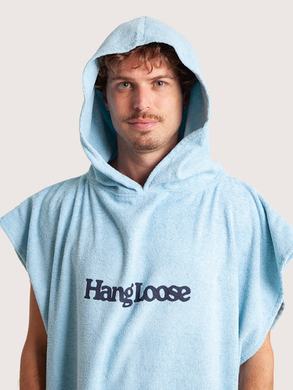 Poncho Azul Hang Loose Lanai