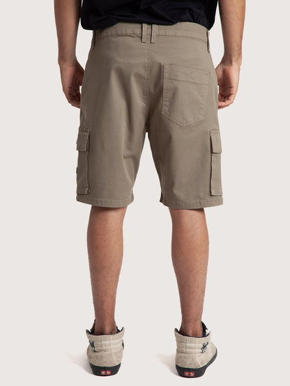 Bermuda Cargo Sarja Verde Oliva Hang Loose Load