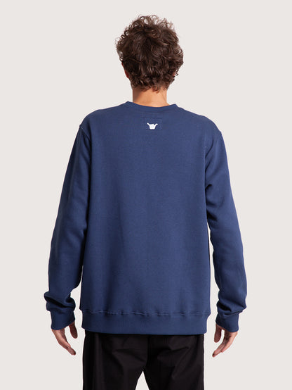 Moletom Careca Azul Marinho Hang Loose Label