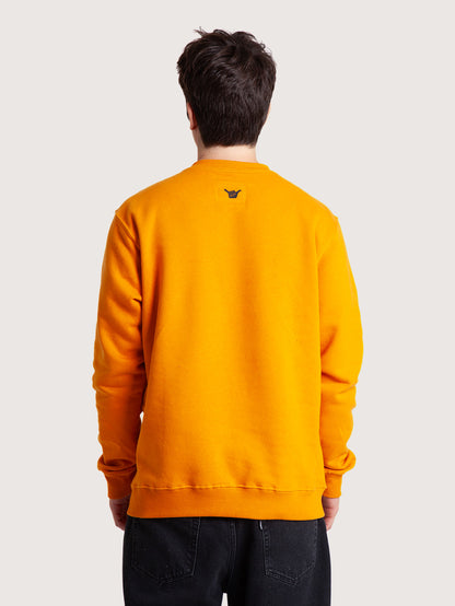 Moletom Careca Mostarda Hang Loose Label