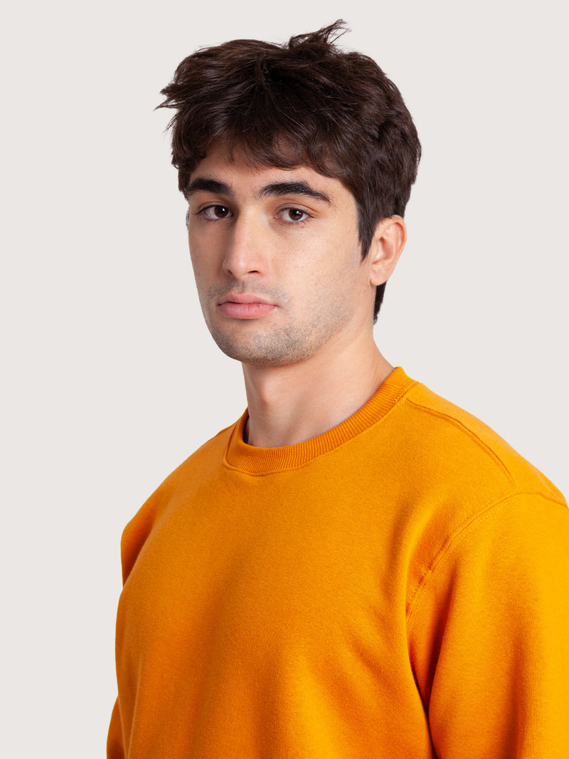 Moletom Careca Mostarda Hang Loose Label