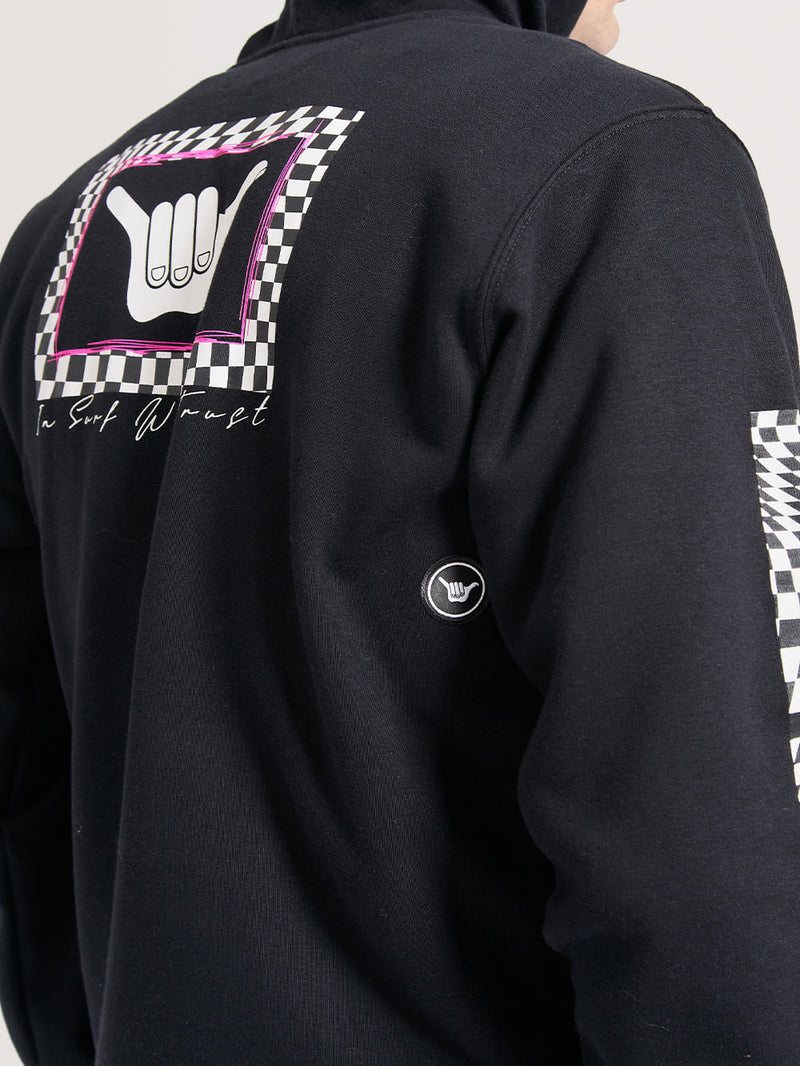 Moletom Canguru Hang Loose Racer Preto