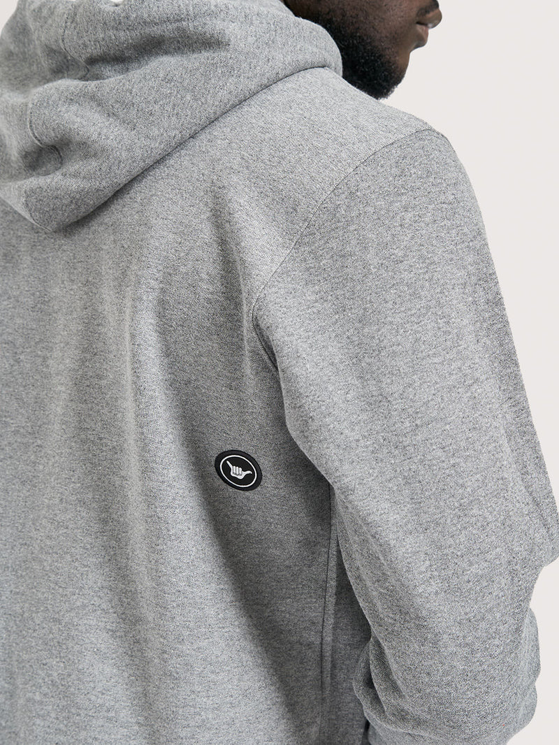 Moletom Canguru Hang Loose Low Cinza