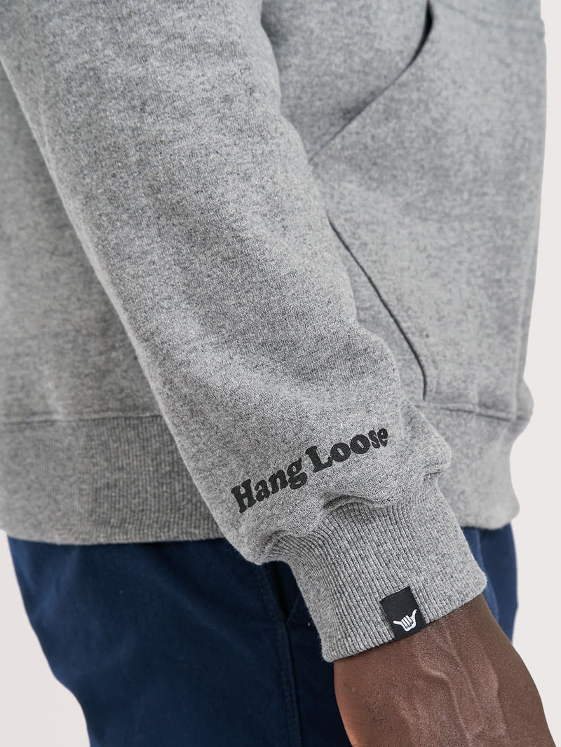 Moletom Canguru Hang Loose Low Cinza