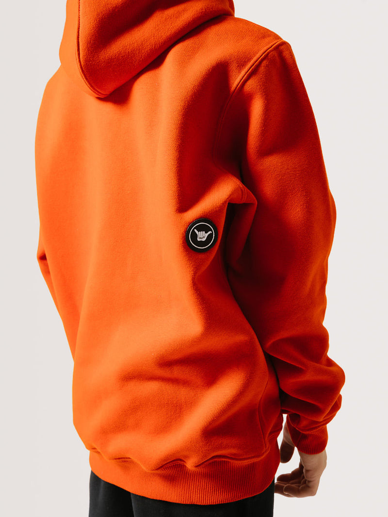 Moletom Canguru Hang Loose Logo Juvenil Vermelho