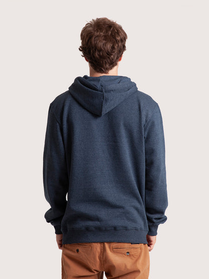 Moletom Canguru Azul Marinho Hang Loose Logo