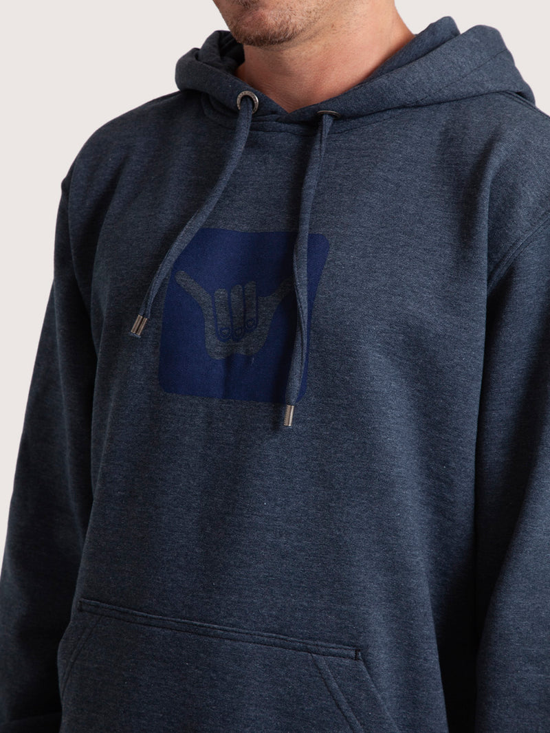 Moletom Canguru Azul Marinho Hang Loose Logo