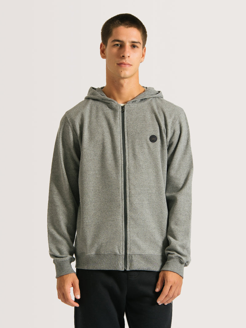 Moletom Canguru Hang Loose Chill Mescla Preto