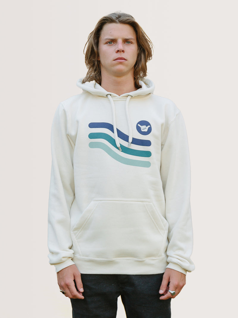 Moletom Canguru Hang Loose Sol Off White