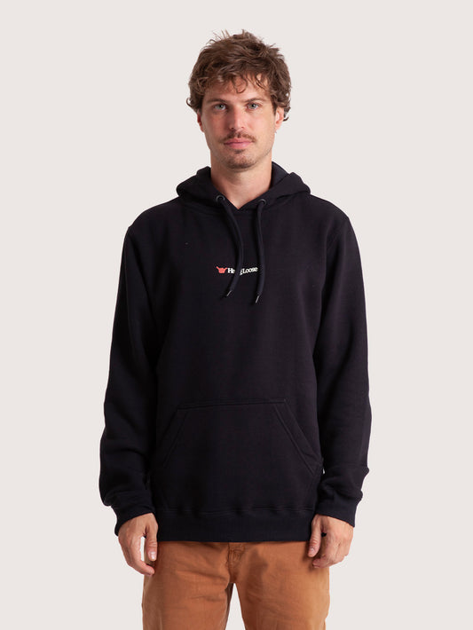 Moletom Canguru Preto Hang Loose Classic