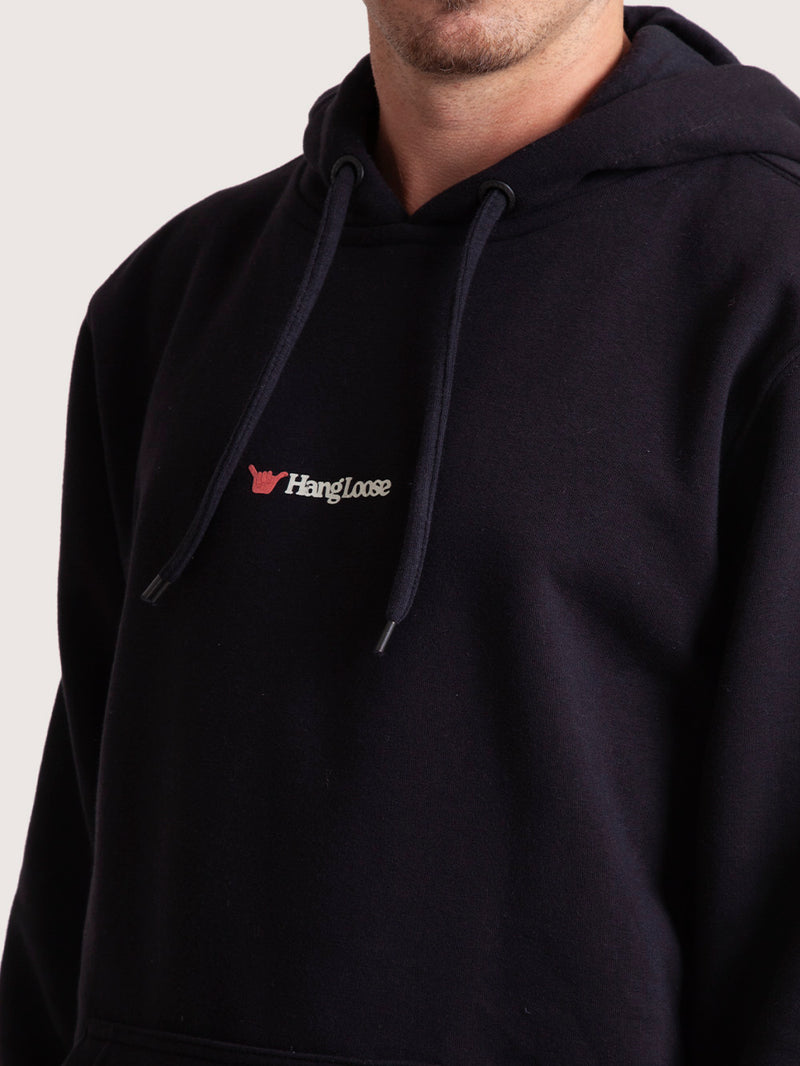 Moletom Canguru Preto Hang Loose Classic