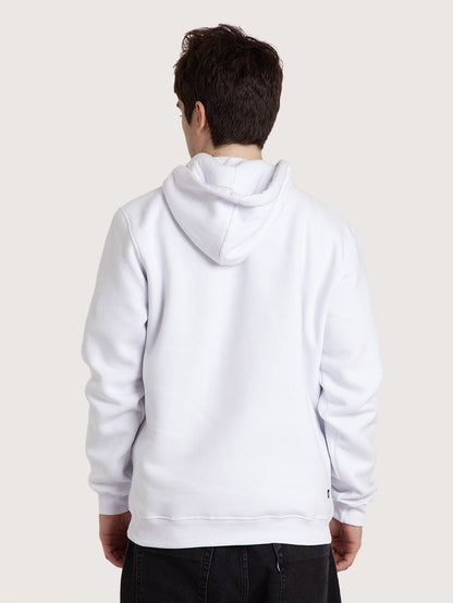 Moletom Canguru Branco Hang Loose Log