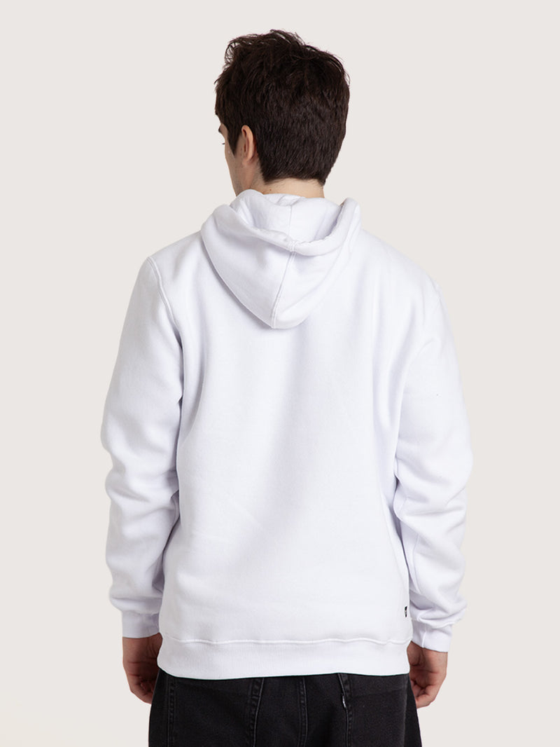 Moletom Canguru Branco Hang Loose Log