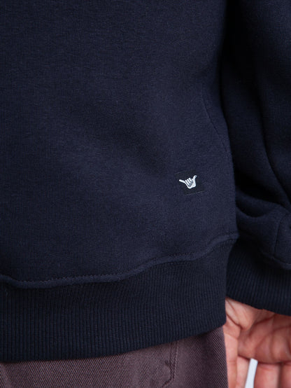 Moletom Canguru Preto Hang Loose Log