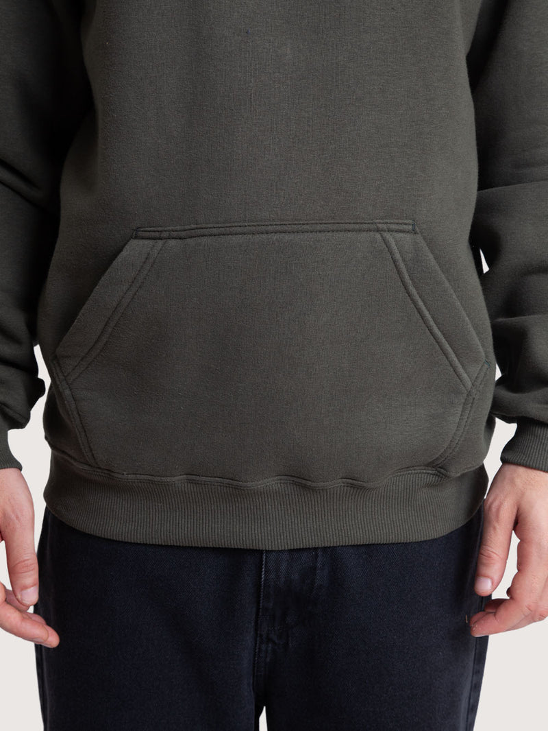 Moletom Canguru Verde Hang Loose Log