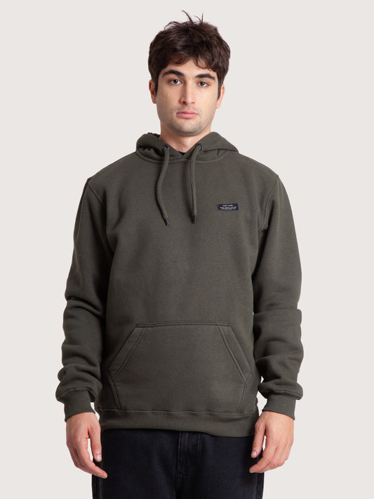 Moletom Canguru Verde Hang Loose Log