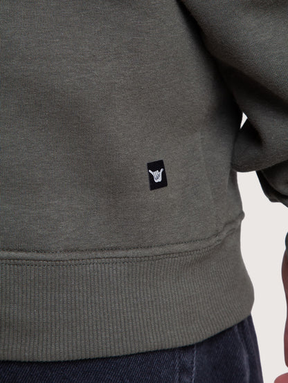 Moletom Canguru Verde Hang Loose Log