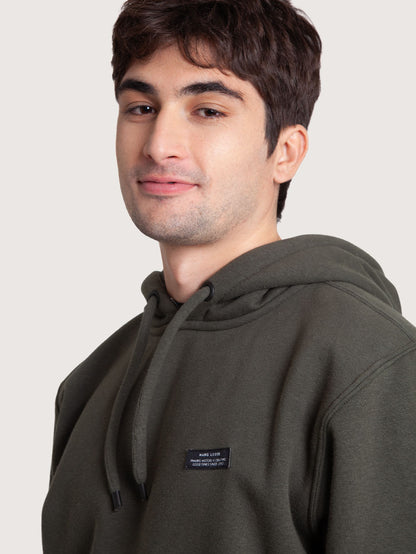 Moletom Canguru Verde Hang Loose Log