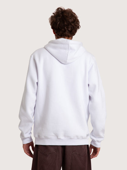 Moletom Canguru Branco Hang Loose Typo