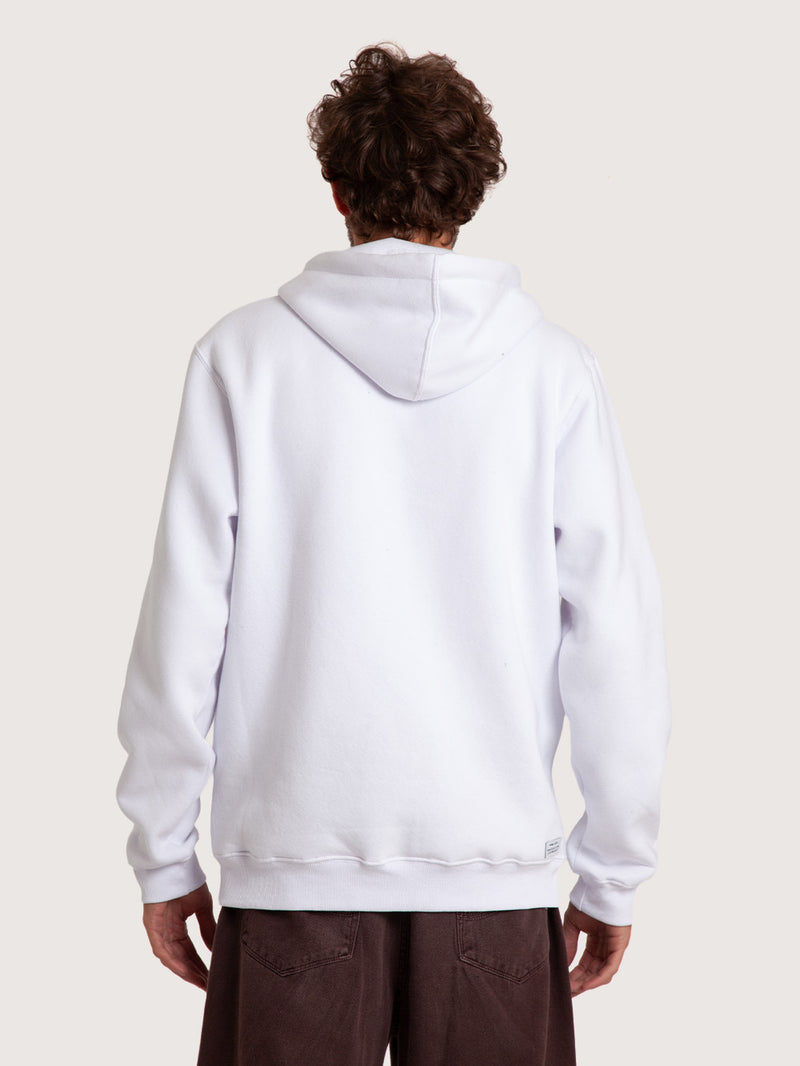 Moletom Canguru Branco Hang Loose Typo