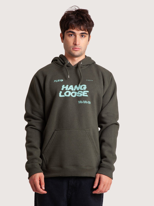 Moletom Canguru Verde Hang Loose VHS