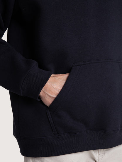 Moletom Hang Loose Preto 320g com Capuz Loose