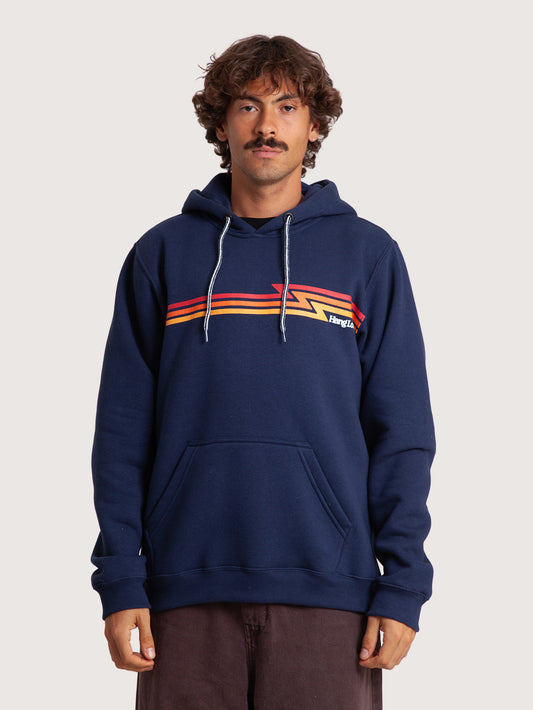 Moletom Canguru Azul Marinho Hang Loose Lineup