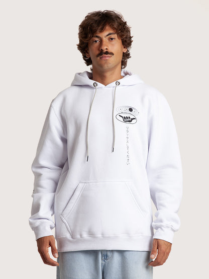 Moletom Canguru Branco Hang Loose FC Astor