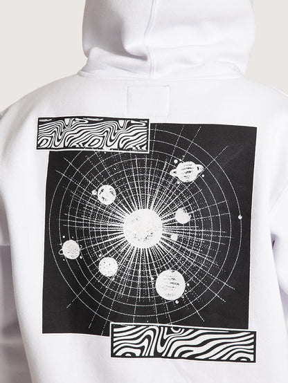 Moletom Canguru Branco Hang Loose FC Astor