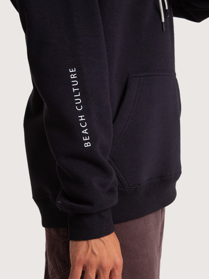 Moletom Canguru Preto Hang Loose Astor