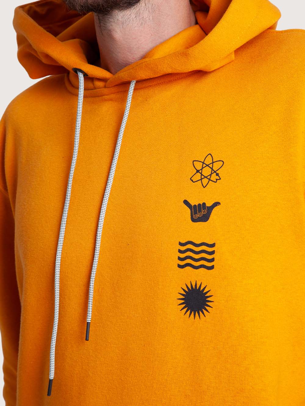 Moletom Canguru Mostarda Hang Loose Soul – Hang Loose Brasil