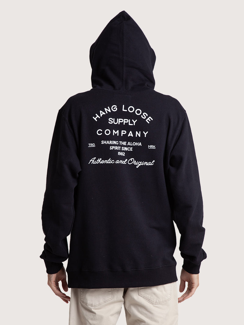 Moletom Canguru Preto Hang Loose AB Company