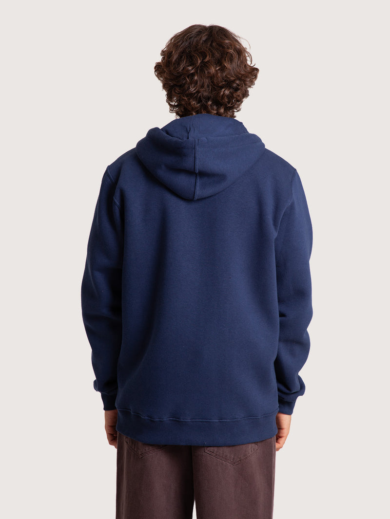 Moletom Canguru Azul Marinho Hang Loose AB Typo
