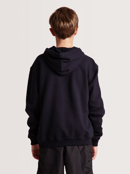 Moletom Canguru Juvenil Hang Loose Preto Log