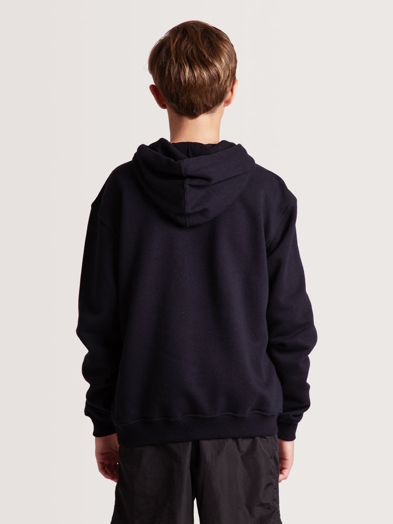 Moletom Canguru Juvenil Hang Loose Preto Log