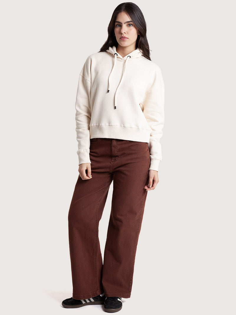 Moletom Canguru Hang Loose Off White Type