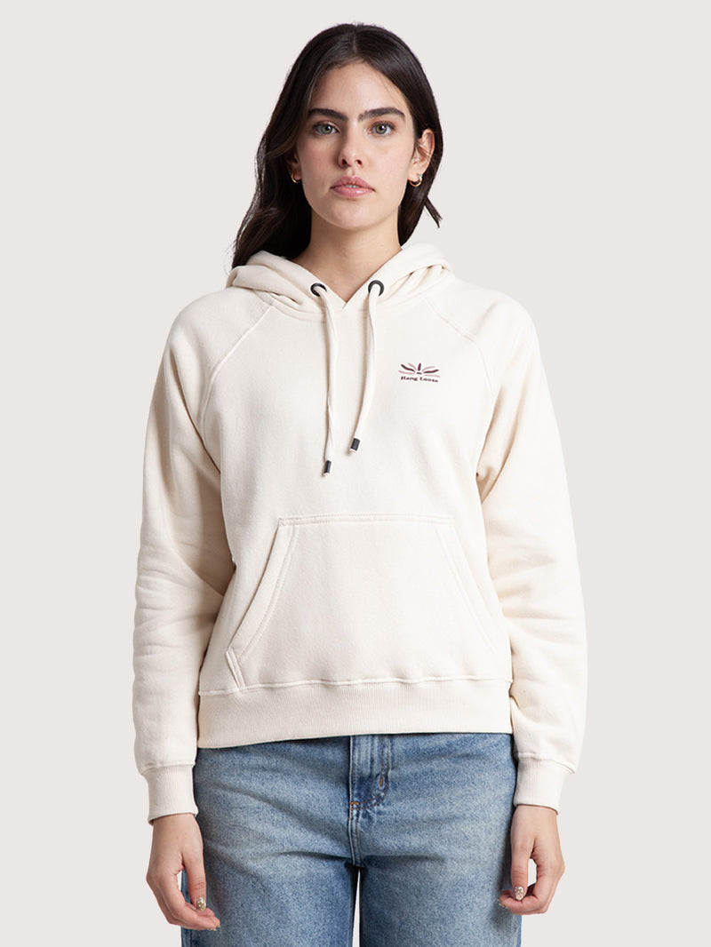 Moletom Canguru Off White Hang Loose Into